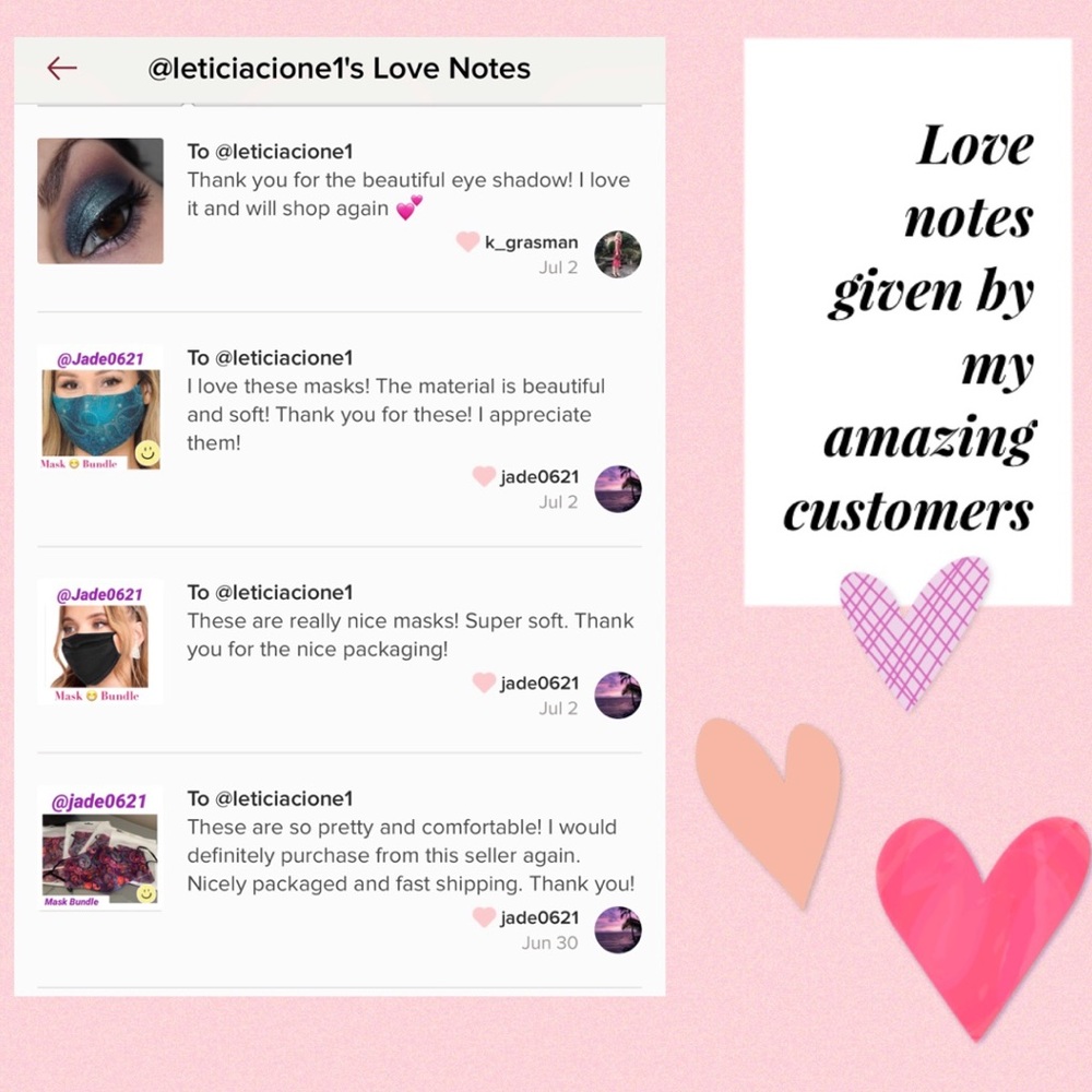 Red Rose Graphic Print Face Mask - Picture 9 of 10